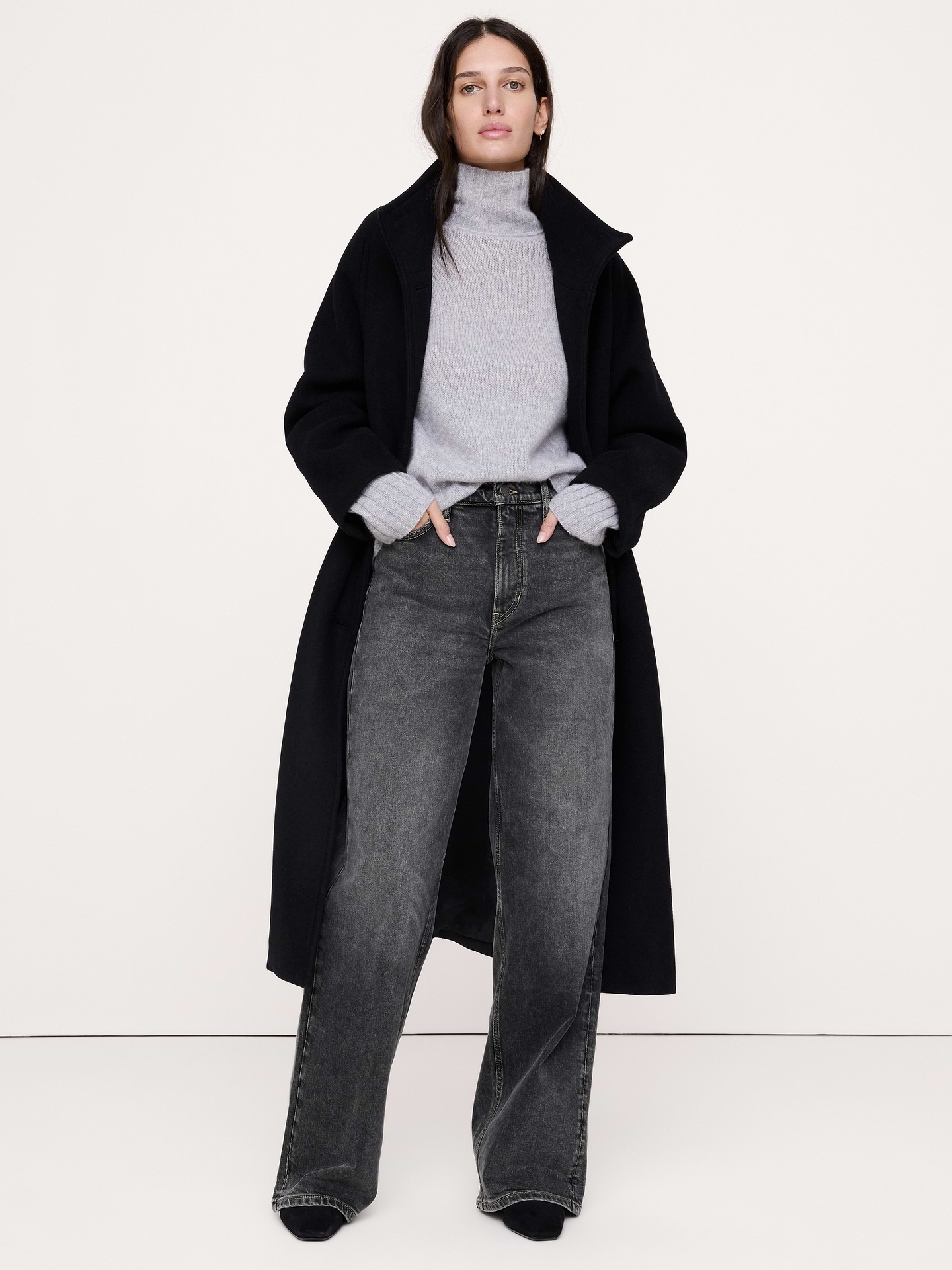 Image number 1 showing, The Icon Classic Wide-Leg Jean