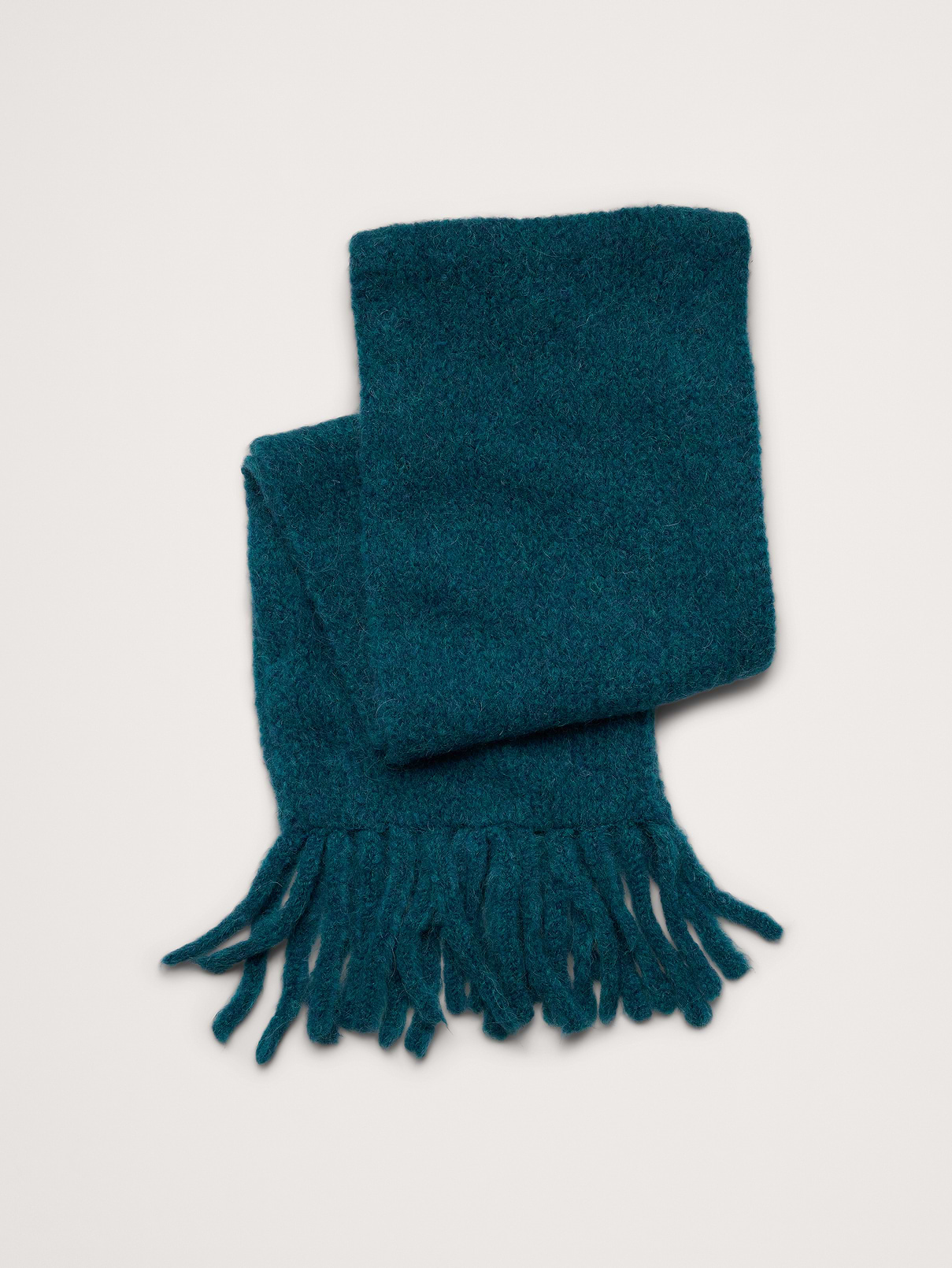 Italian Alpaca-Blend Long Scarf