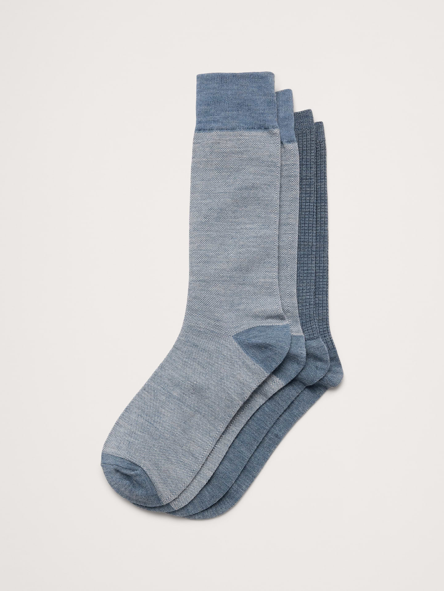 Image 1 of 1, This sock is knitted from our best-selling blend of beautiful Merino wool and TENCEL™ modal, which adds softness and a smooth finish., Set of 2 pairs., Product #906938
