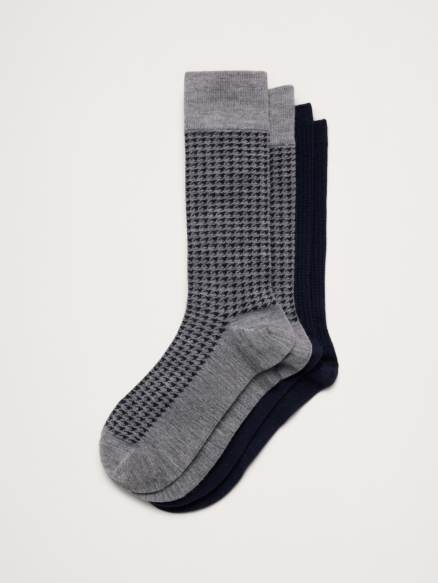 Image 1 of 1, This sock is knitted from our best-selling blend of beautiful Merino wool and TENCEL™ modal, which adds softness and a smooth finish., Set of 2 pairs., Product #906938