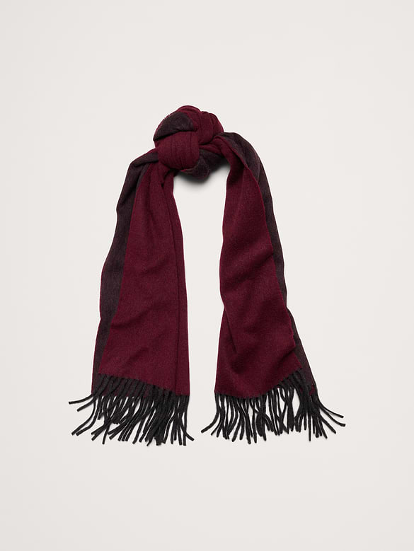 Italian Wool-Cashmere Scarf
