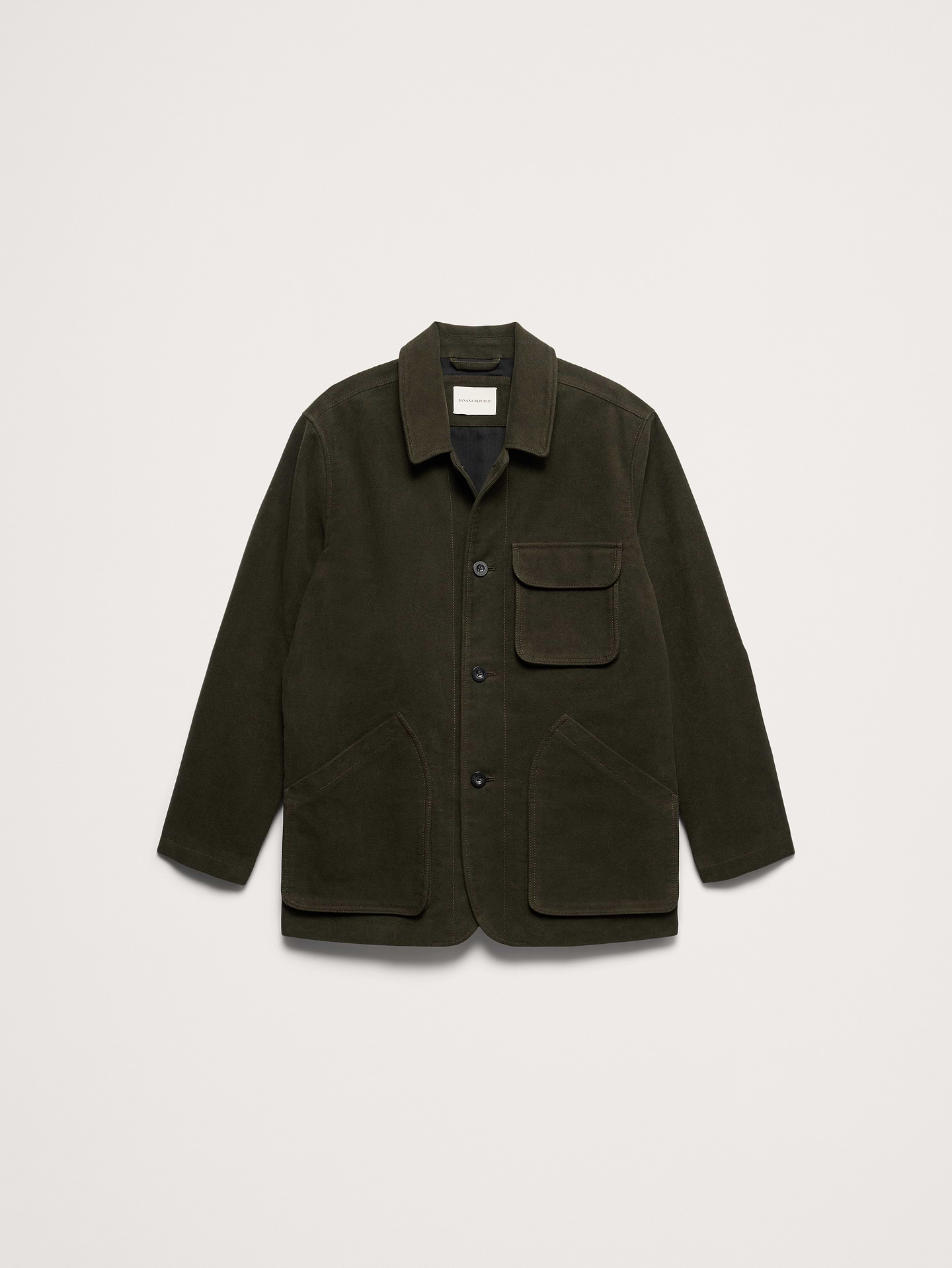 Image 5 of 8, Italian Moleskin Barn Jacket