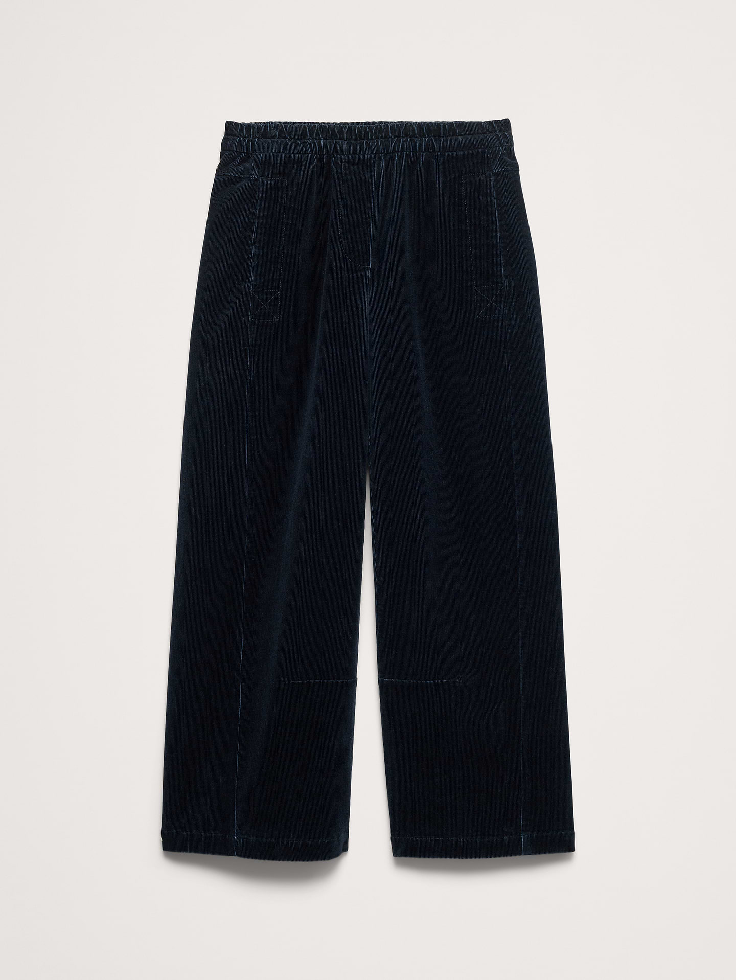 L'image numéro 7 présente Pantalon de peintre décontracté à taille mi-basse extensible