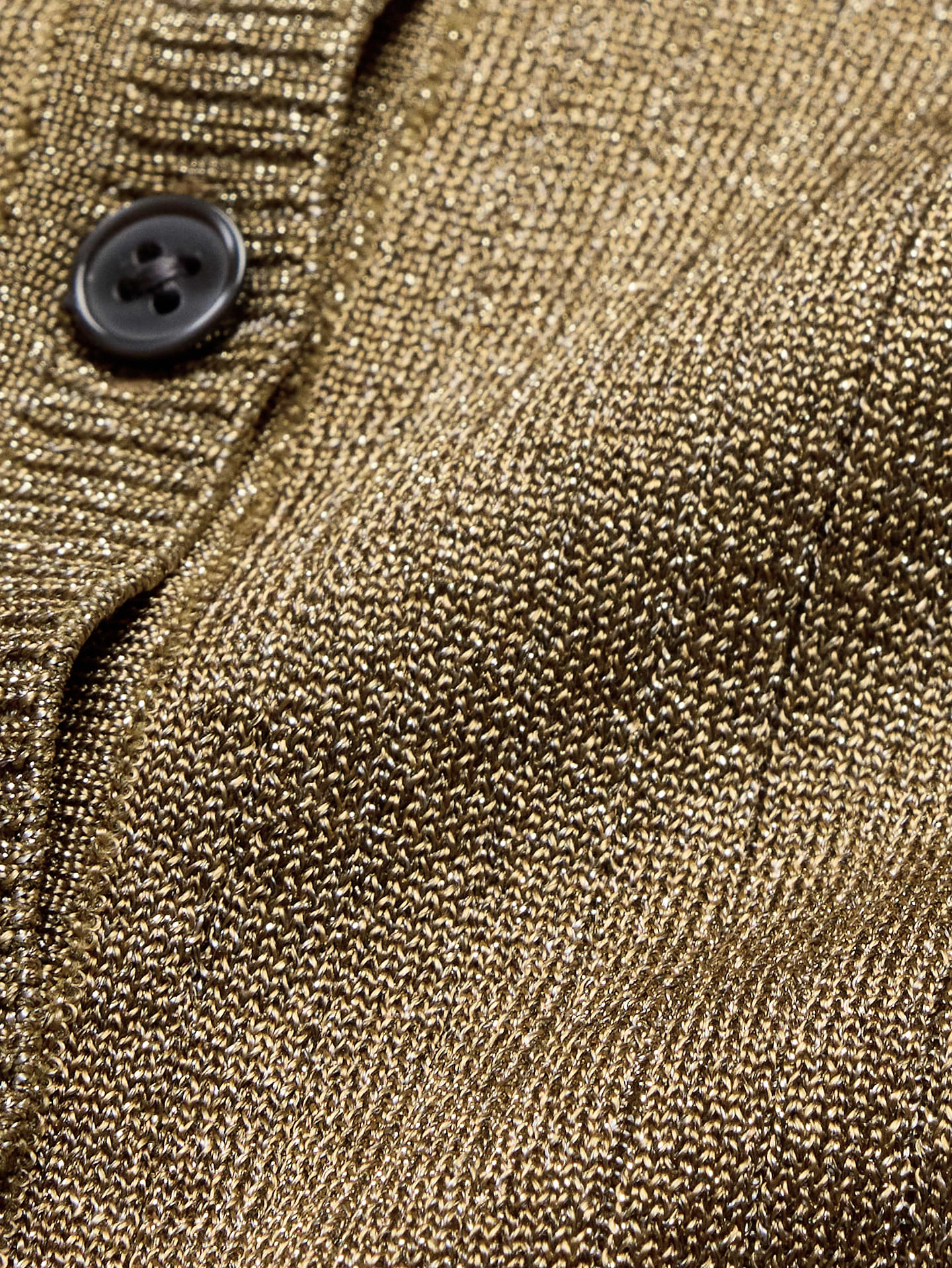 Image 7 de 7, Cardigan en tricot métallisé