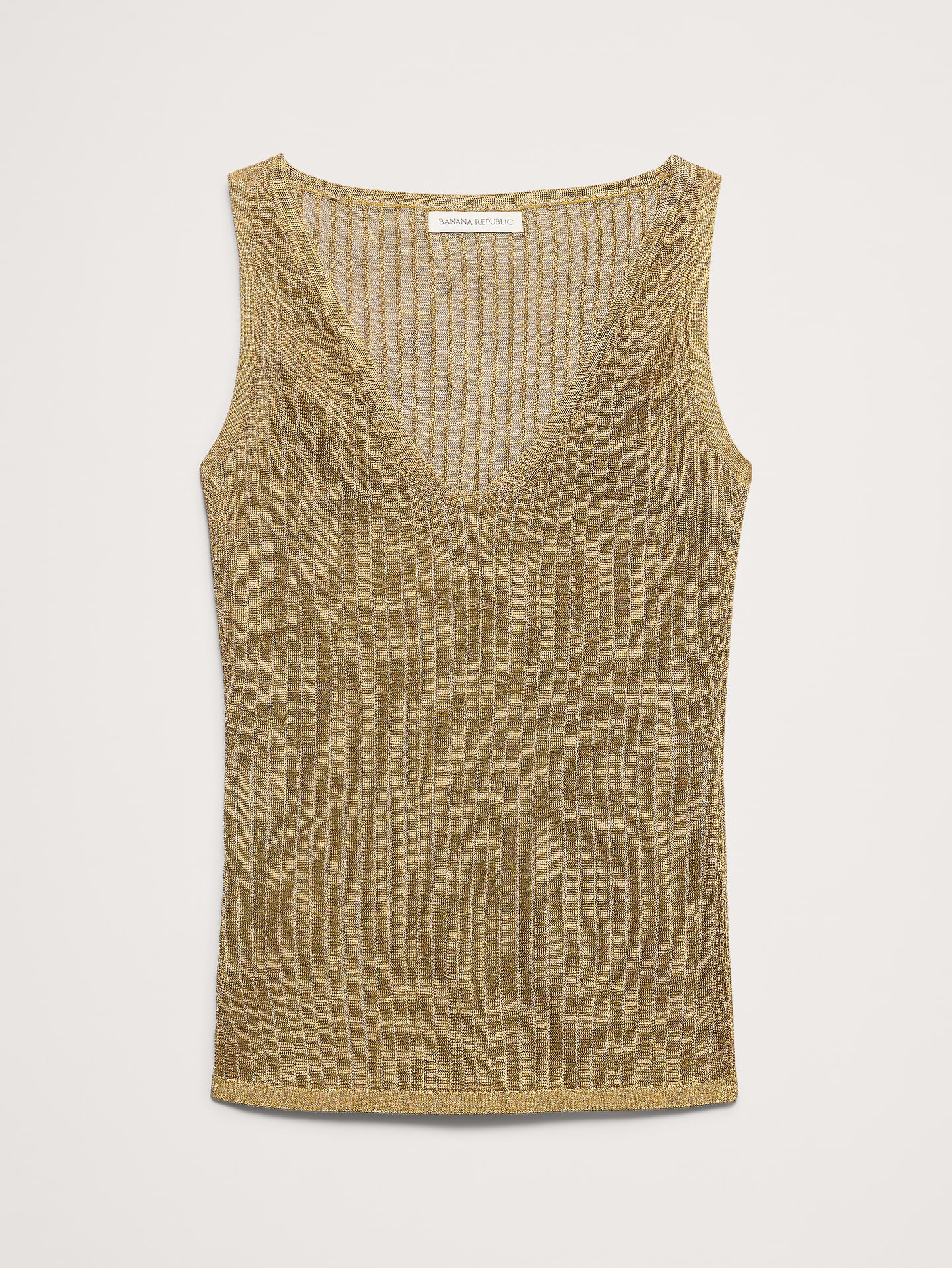 Image 5 of 5, Metallic Sweater Tank