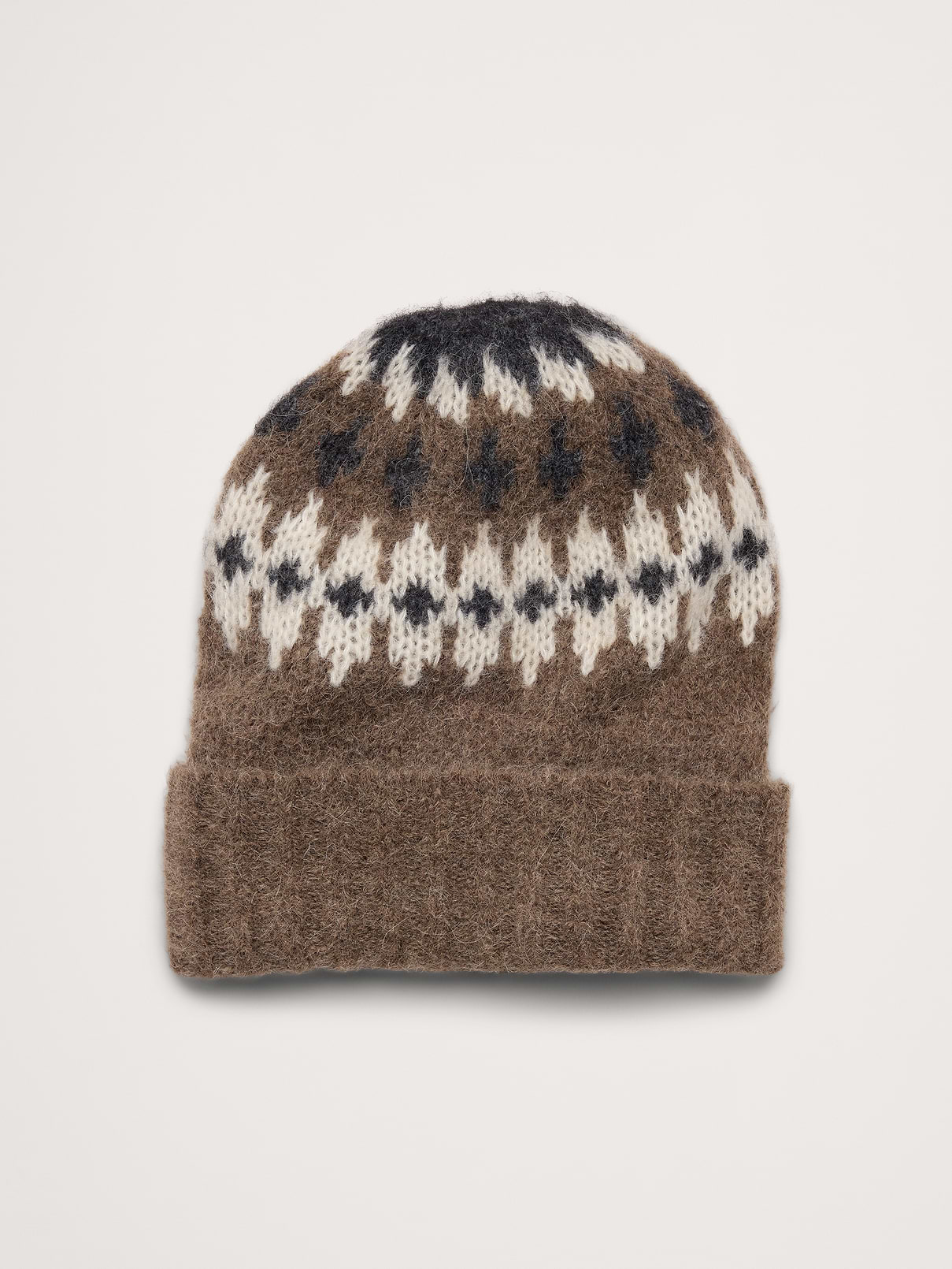 Italian Fair Isle Chunky Beanie