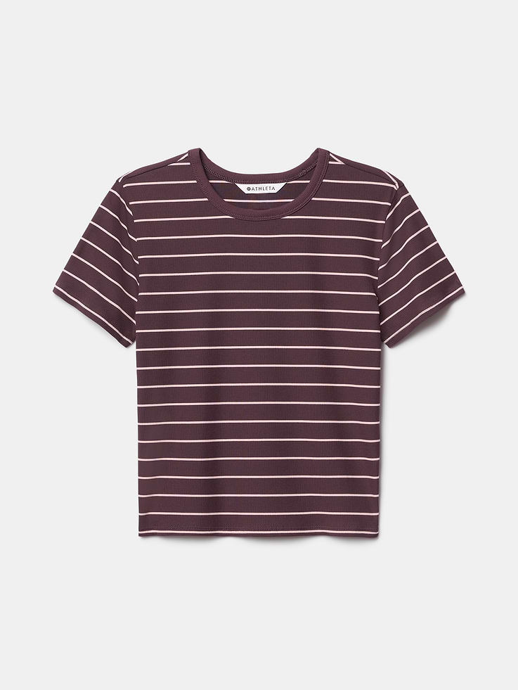 Image number 7 showing, Signature Rib Crop Tee