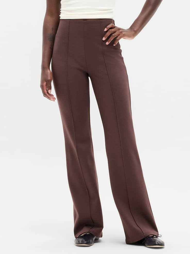 Image 2 of 6, Sport Ponte Flare Pant