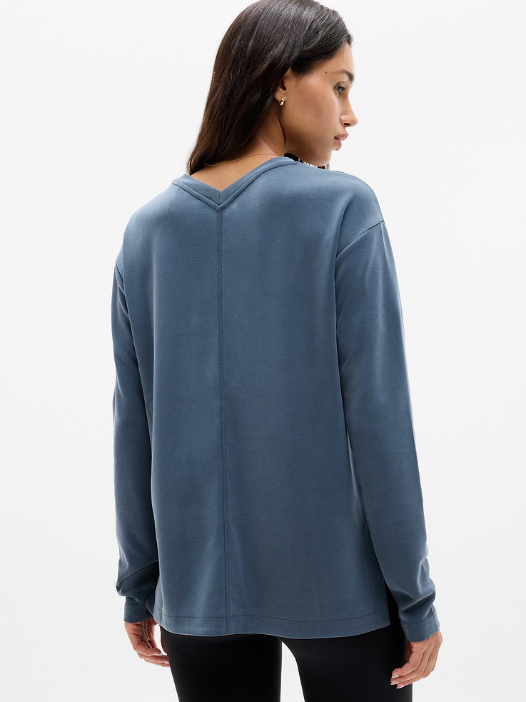 Image 3 of 6, Seasoft V-Neck Sweatshirt