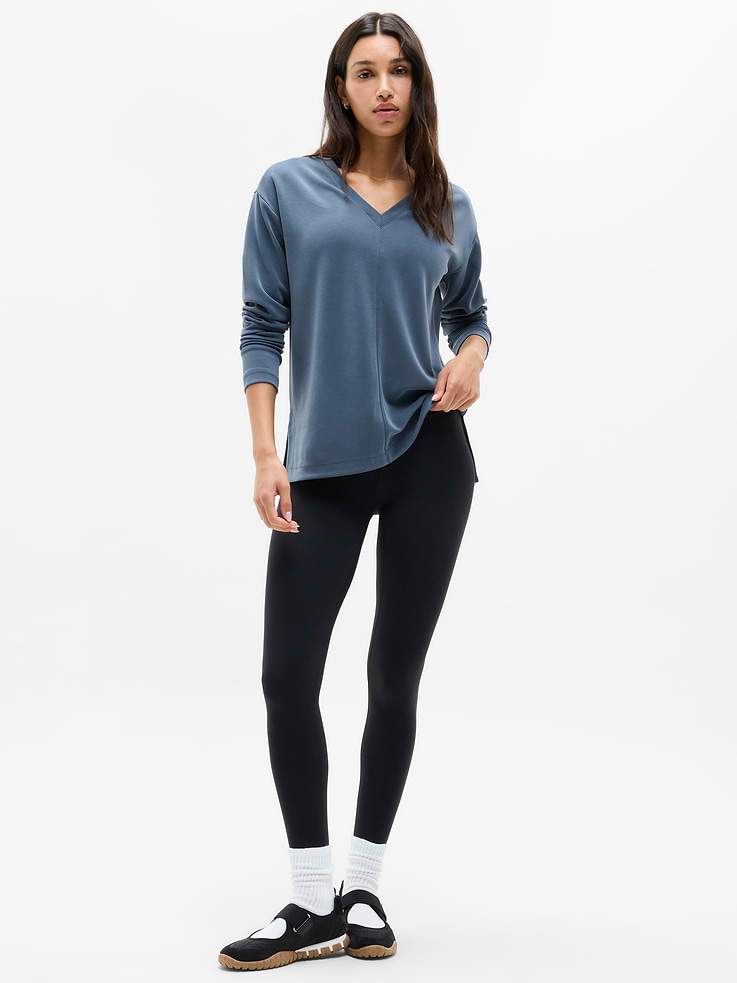 Image 2 of 6, Seasoft V-Neck Sweatshirt
