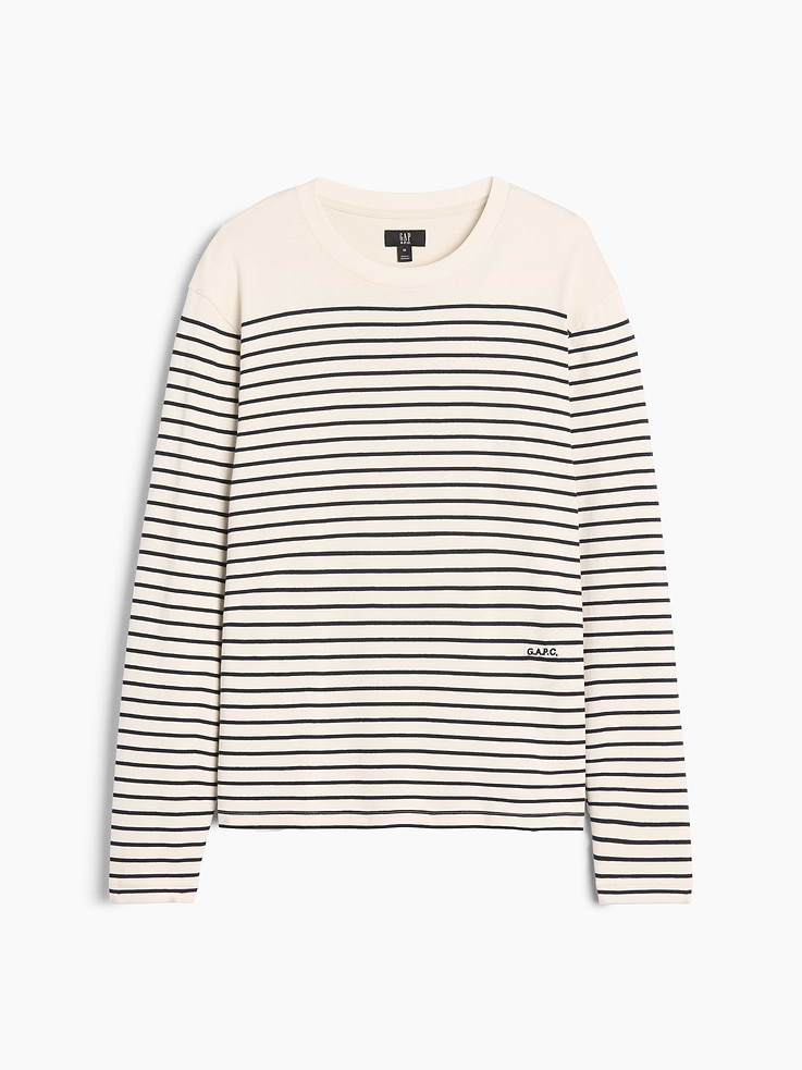 Image 7 of 8, Gap × A.P.C. Stripe T-Shirt, Cardmember Early Access