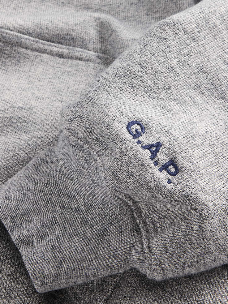 Image 7 of 9, Gap × A.P.C. Extra Heavyweight Logo Hoodie, Cardmember Early Access