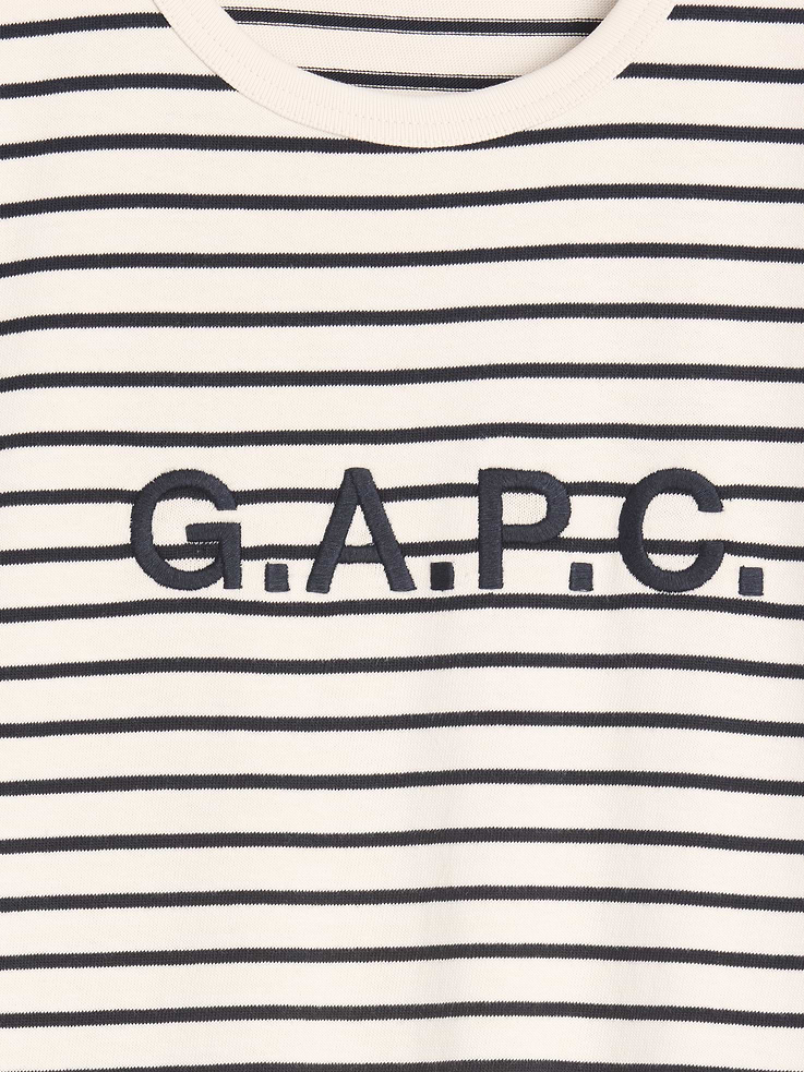 Image 4 of 6, Gap × A.P.C. Logo T-Shirt, Cardmember Early Access