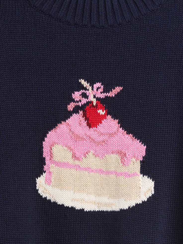 Image 4 of 4, Baby & Toddler Cake Sweater Dress