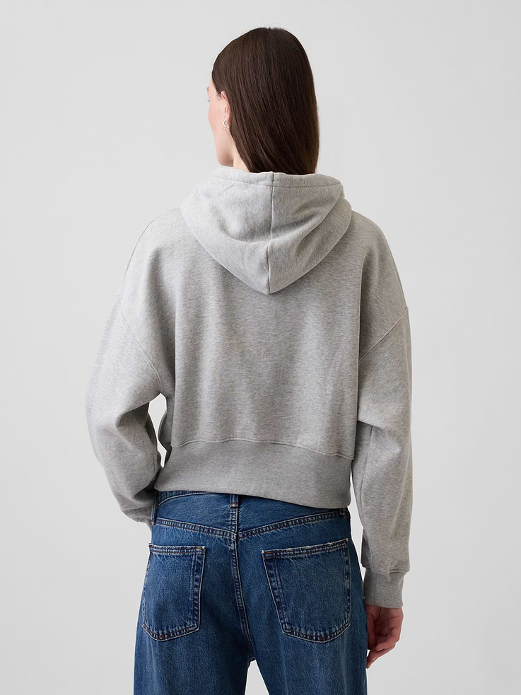 L'image numéro 3 présente Veste à capuchon VintageDoux à couture biseautée