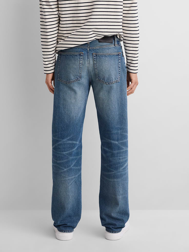 Image 4 of 9, Gap × A.P.C. Japanese Denim Relaxed Straight Jeans, Cardmember Early Access