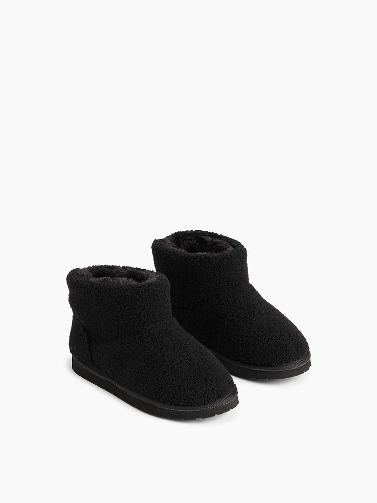 Image 2 of 4, Kids Sherpa Cozy Boots