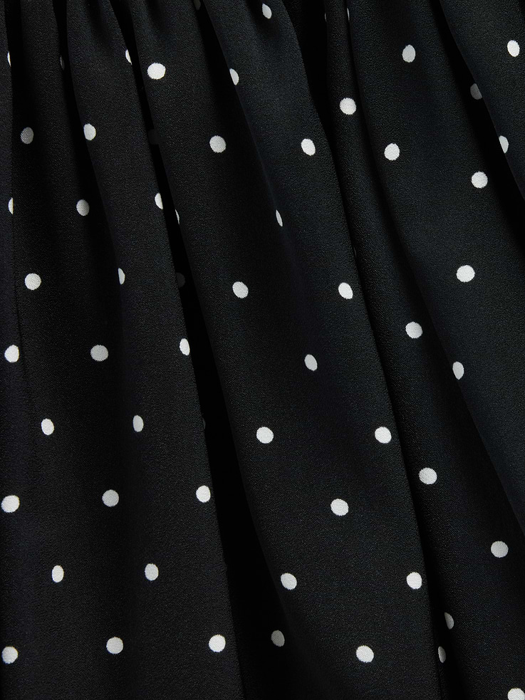 Image 3 of 3, Kids Satin Polka Dot Tank Dress
