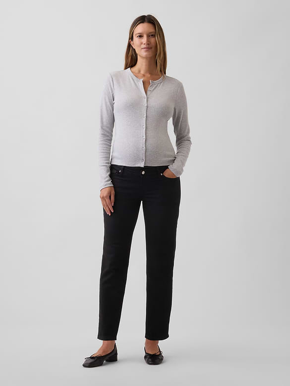 Maternity Full-Panel Slim Jeans
