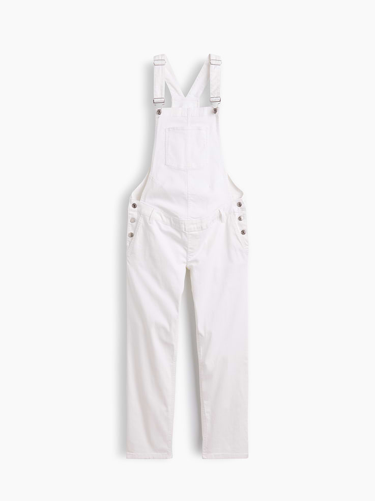 Image number 1 showing, Maternity Denim Overalls