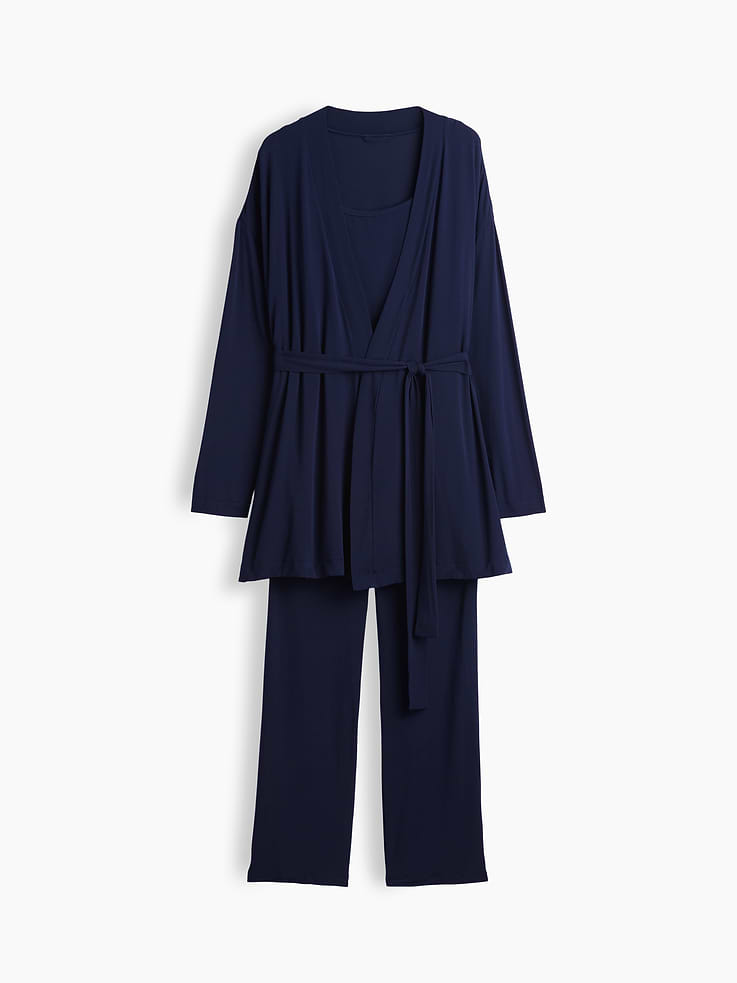 Image number 1 showing, Maternity Softest Modal 3-Piece Set