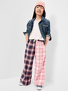 Image 1 of 4, elasticized waistband, functional drawstring, on-seam pockets, buttoned back pocket, wide leg, easy pull-on style, Product #1183444
