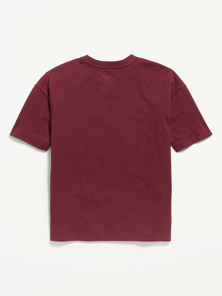 Image 2 de 2, T-shirt surdimensionné à imprimé Elf™ unisexe pour enfant