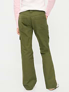 Image 2 of 5, Low-Rise Flare-Leg Utility Pants for Girls