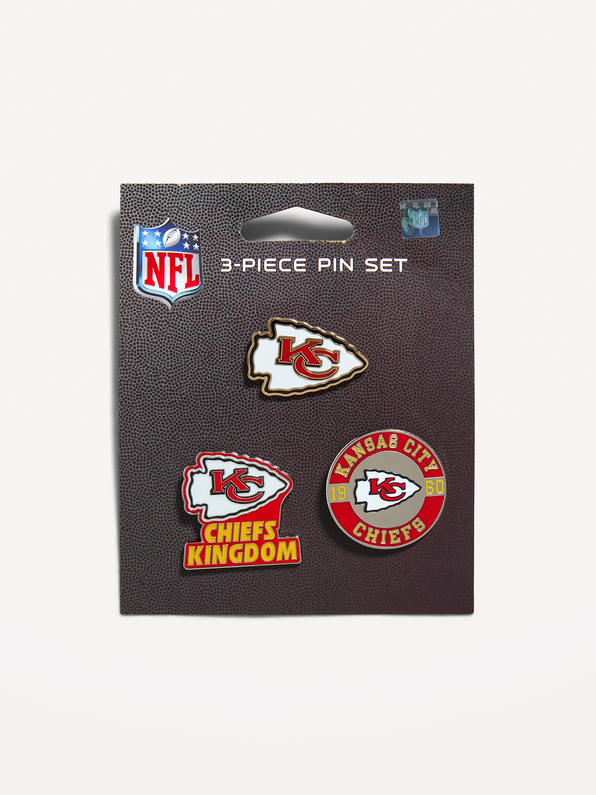 Image 1 of 1, team name/logo on pin, butterfly clasp pin back for a secure seal, Product #1187555