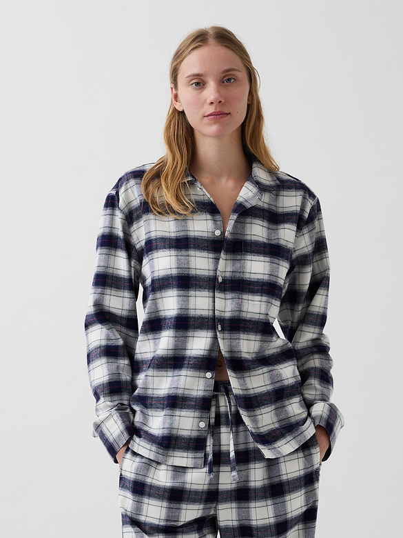 Adult Softest Flannel PJ Shirt