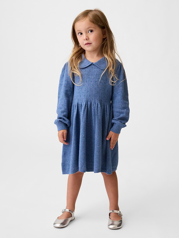 Baby & Toddler CashSoft Collared Dress