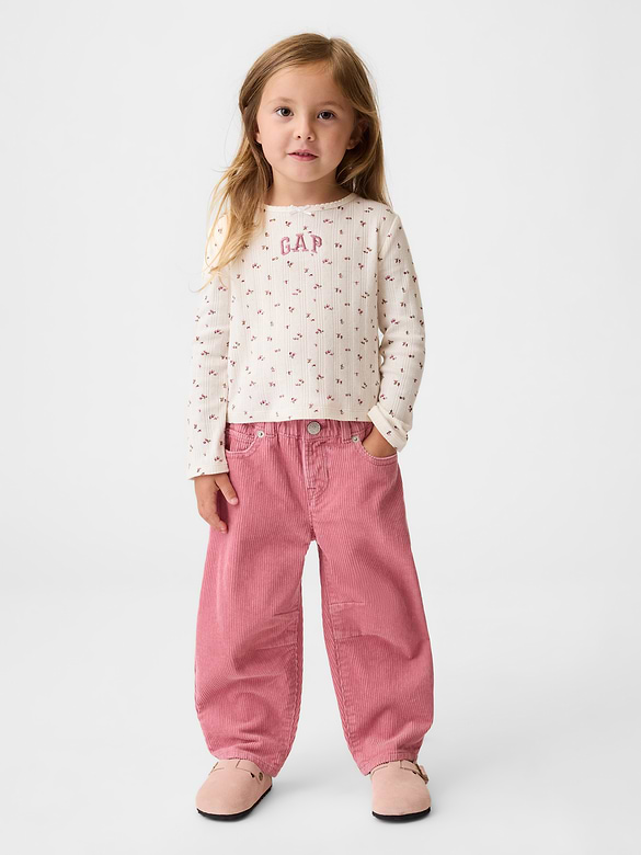 Baby & Toddler Corduroy Horseshoe Pants