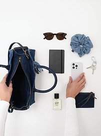 Image number 4 showing, Denim Five Pocket Satchel