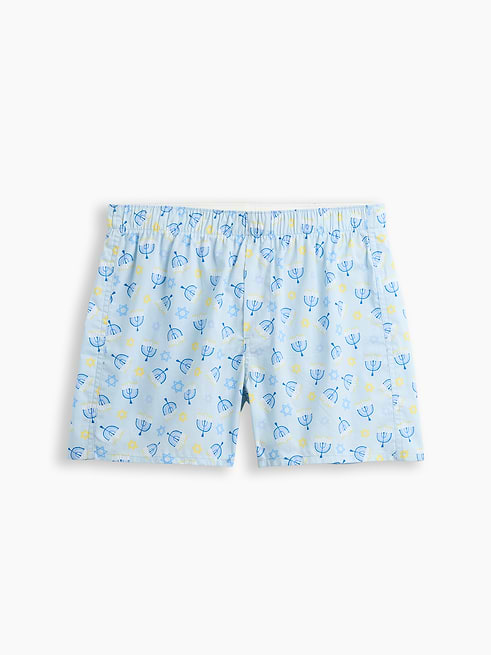 Image 1 of 1, Smooth poplin weave., Elasticized waist., Select styles have allover print or stripes., This product was made in a factory that invests in gender equity and women’s empowerment through RISE. Learn more at, Product #1172632