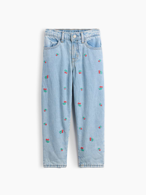 babyGap Cozy-Lined Embroidered Horseshoe Jeans