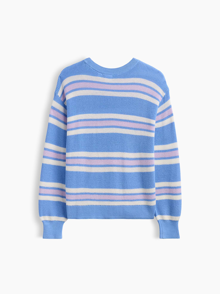 Image 3 of 3, Kids Relaxed Intarsia Sweater