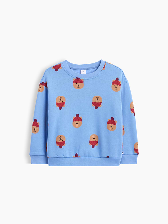 babyGap Relaxed Print Crewneck Sweatshirt