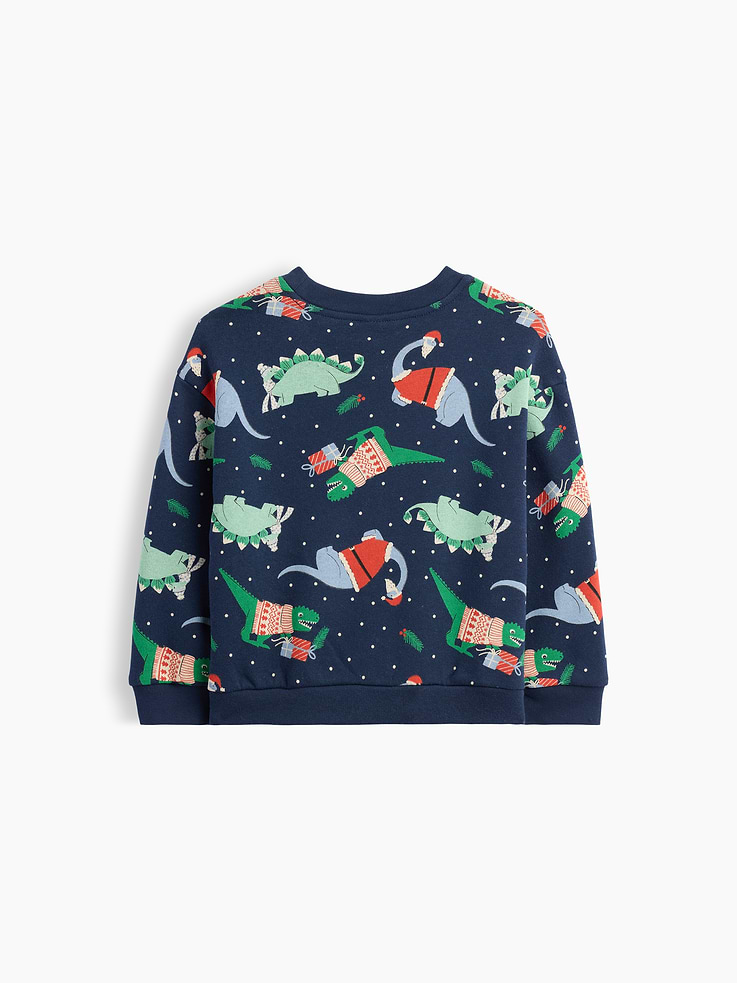 Image 3 of 3, babyGap Relaxed Print Crewneck Sweatshirt