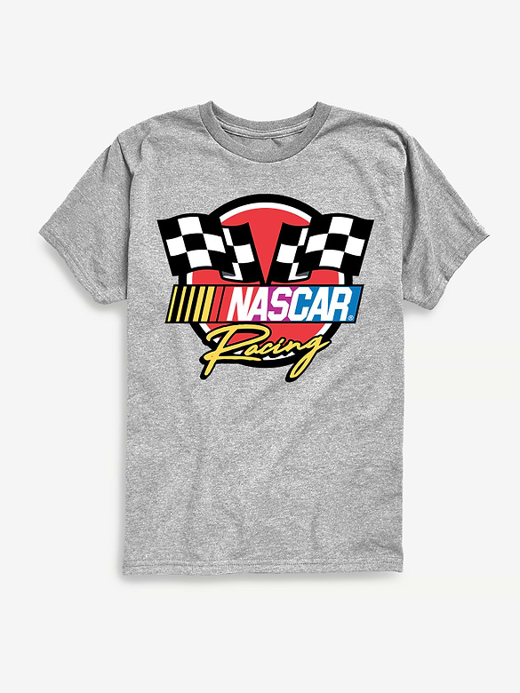 NASCAR Racing Logo Short Sleeve T-Shirt For Kids