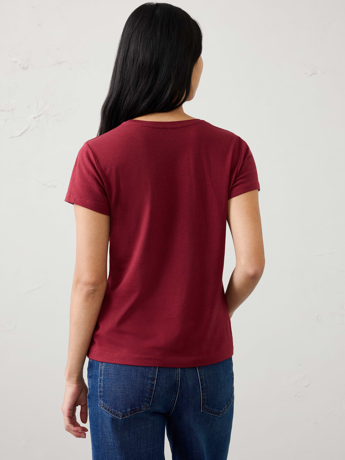 Image 2 of 8, Timeless Crew-Neck T-Shirt