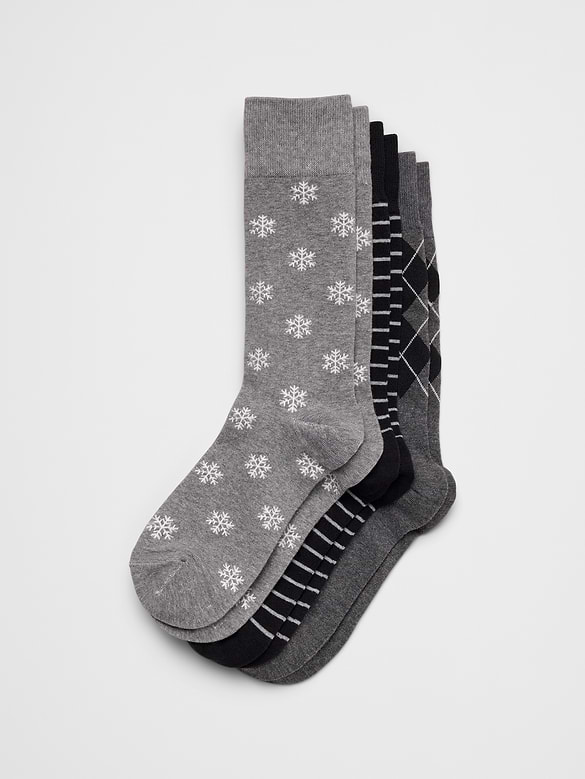 Mens Cozy Gifting Socks (2 Pack)