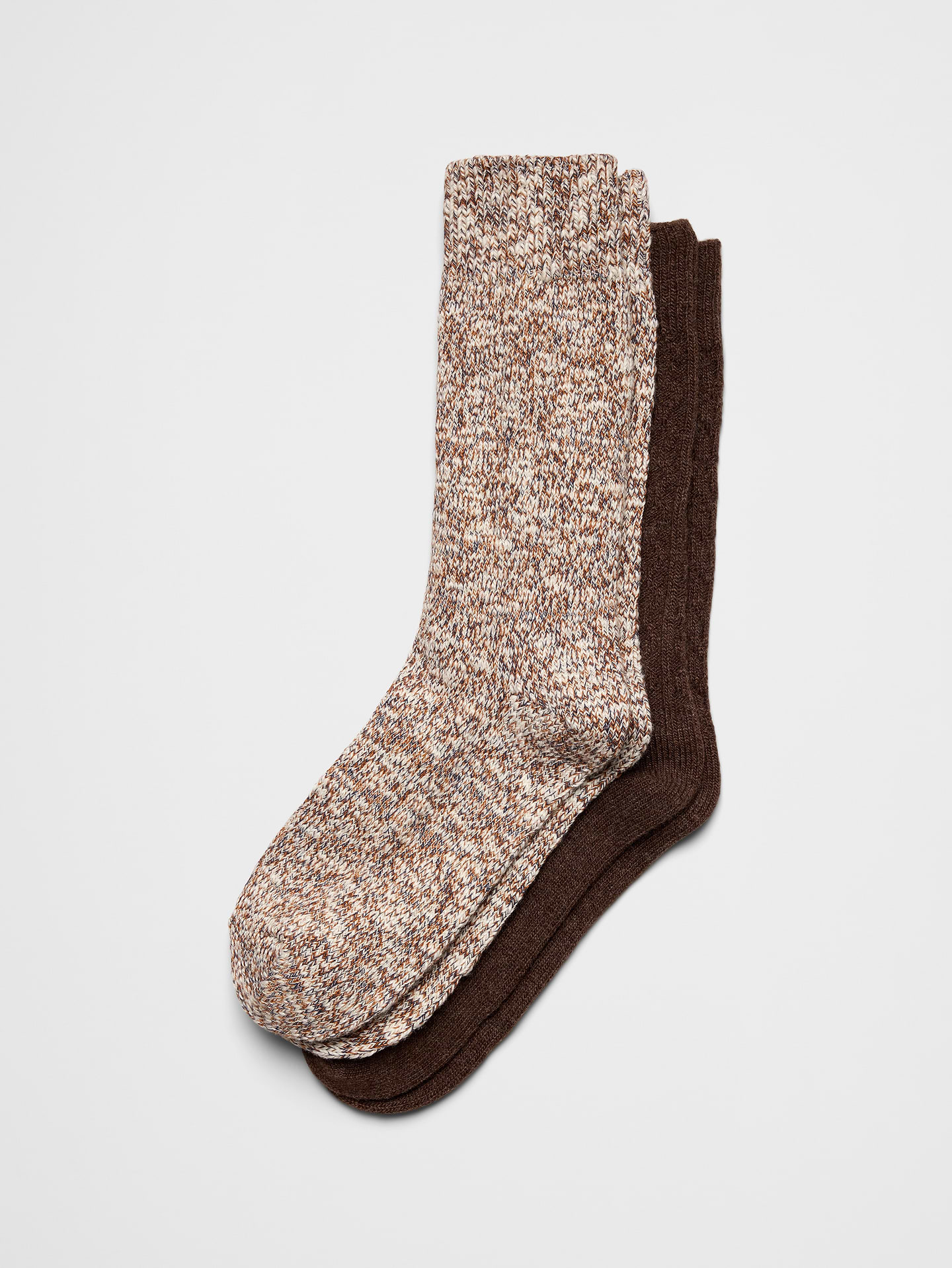 Image 1 of 1, This three‑pack of socks features a mix of charcoal heather argyle designs for easy everyday rotation., A soft breathable sock with rib-knit openings and angled toe seams for a better, more comfortable fit., Made exclusively for Banana Republic Factory., Product #1184487