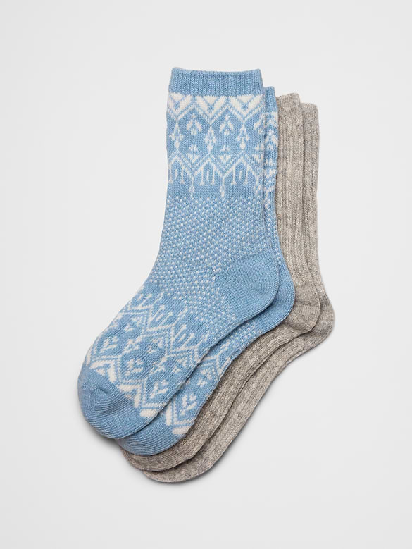 Womens Cozy Socks (2 Pack)