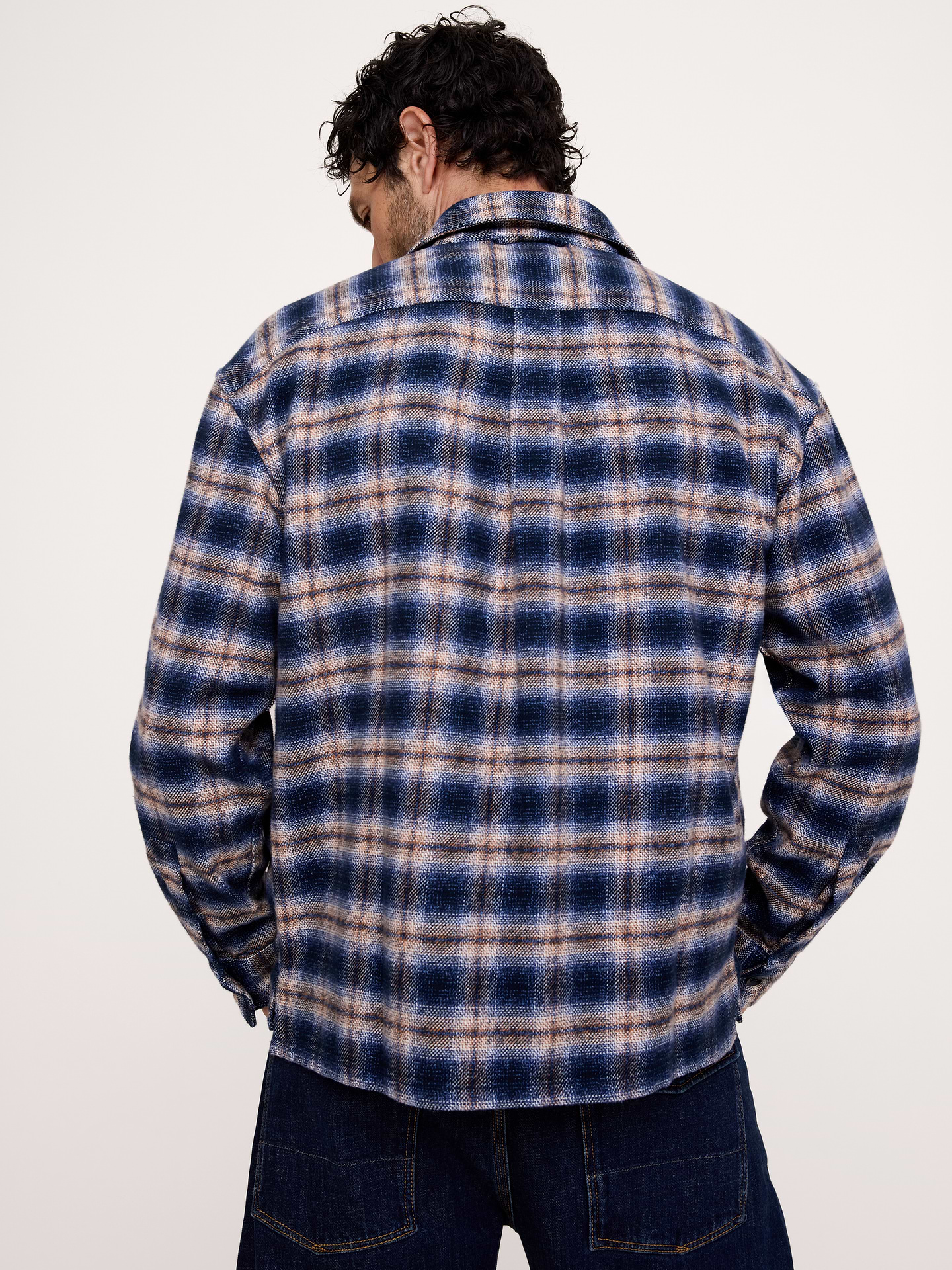 Image 3 of 5, Relaxed-Fit Flannel Shirt