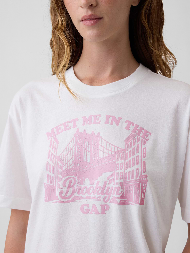 Image 4 of 5, Relaxed Graphic T-Shirt