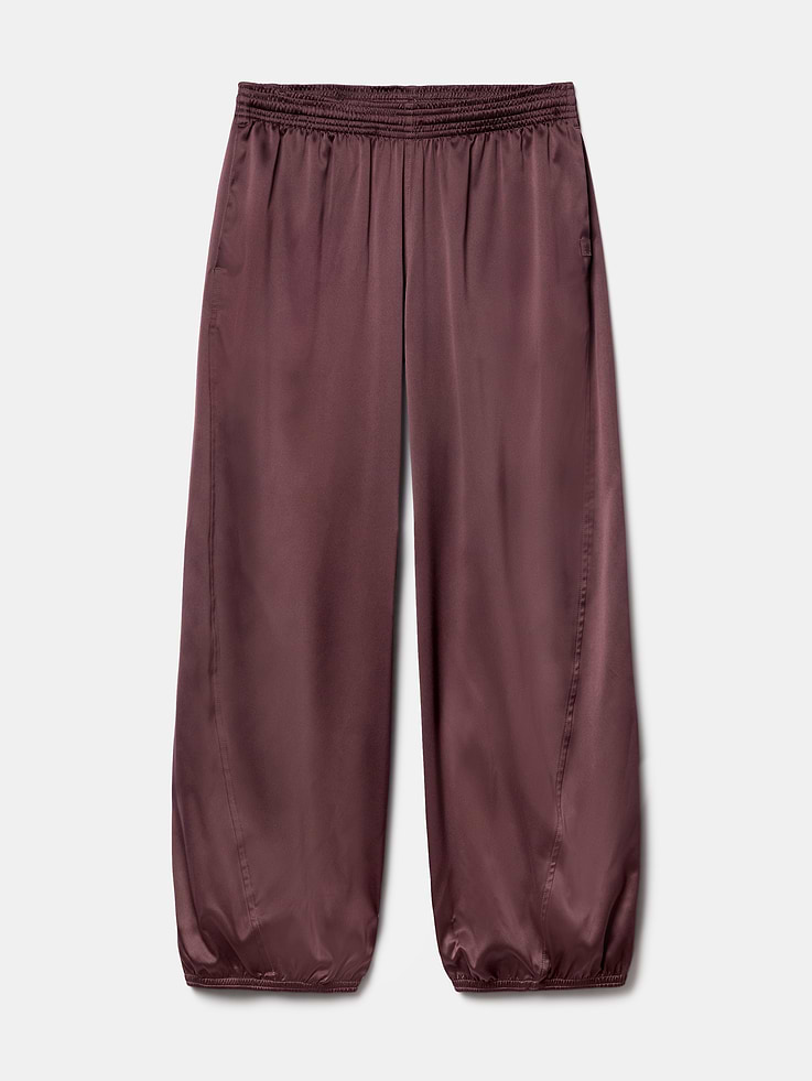 Image 4 of 4, Athleta Girl Run Free Satin Bubble Pant