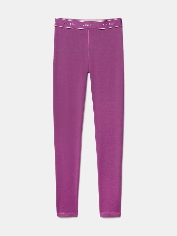 Image 4 of 4, Athleta Girl High Rise Logo Chit Chat Legging