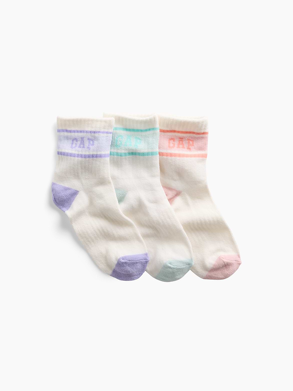 Kids Varsity Crew Socks (3-Pack)