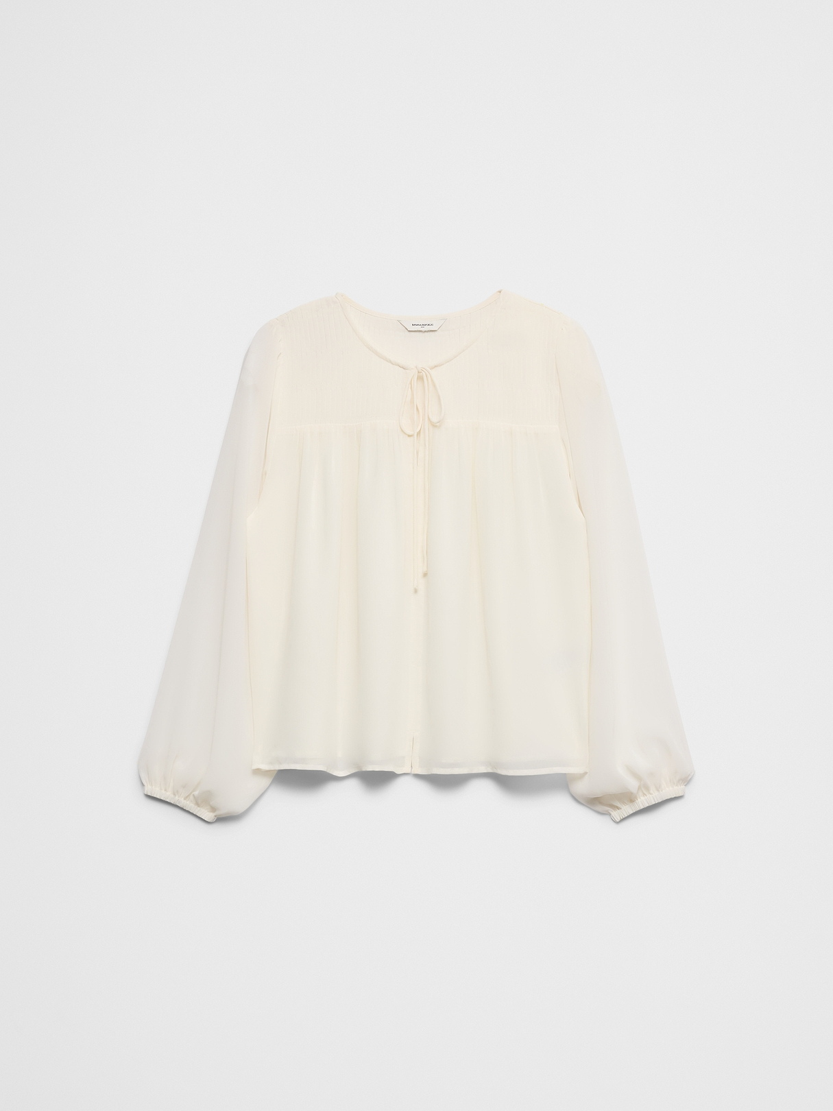 Chiffon Pleat-Release Blouse | Banana Republic Factory