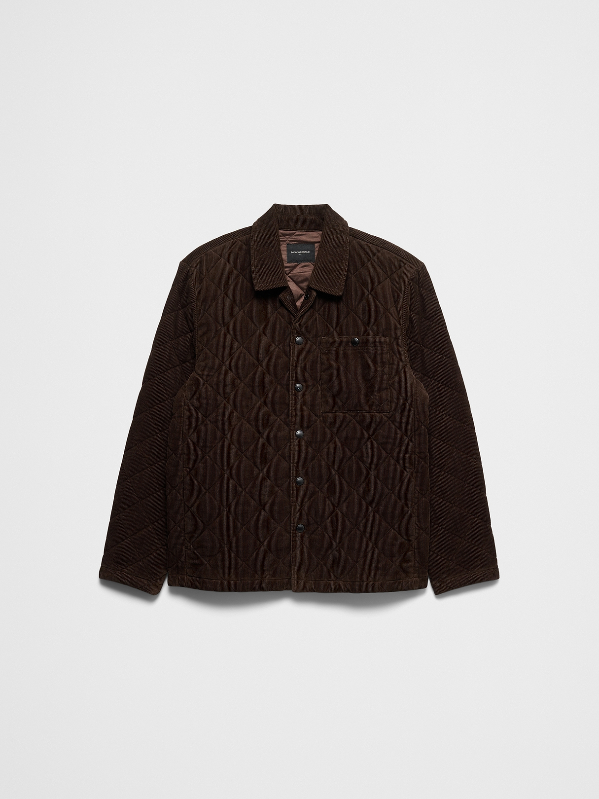 Corduroy Quilted Shirt Jacket | Banana Republic Factory